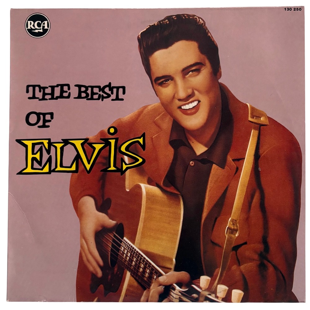 Elvis Presley The Best of Elvis Vinyl Record RCA 130250 France Import 10" 33 RPM
